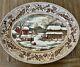 Johnson Bros Home For Thanksgiving Historic America Platter Made In England Euc