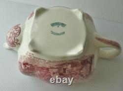 JOHNSON BROS OLD BRITAIN CASTLES TEA POT made in ENGLAND c. 1930