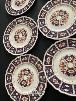 JOHNSON BROS. OLD STAFFORDSHIRE CHATSWORTH PATTERN DINNER PLATES Imari