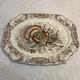 Johnson Bros Wild Turkey Windsor Ware Native American Platter Made In England