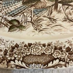 JOHNSON BROS WILD TURKEY WINDSOR WARE NATIVE AMERICAN PLATTER Made In England