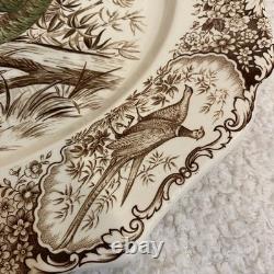 JOHNSON BROS WILD TURKEY WINDSOR WARE NATIVE AMERICAN PLATTER Made In England