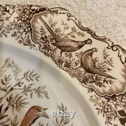 JOHNSON BROS WILD TURKEY WINDSOR WARE NATIVE AMERICAN PLATTER Made In England