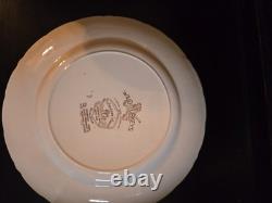 JOHNSON BROS WINDSOR WARE ENGLAND Flying WILD TURKEYS DINNER Plate 10 5/8 Inch