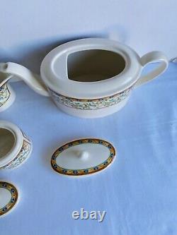 JOHNSON BROTHERS Bros Lemon Tree 5 Piece Set Teapot Sugar Milk Mugs Made England