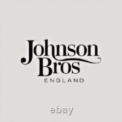 JOHNSON BROTHERS HIS MAJESTY Gravy Boat withUnderplate EUC/MINT (WOW)