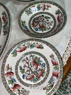 JOHNSON BROTHERS INDIAN TREE CHINA SET 48 PIECES GOOD CONDITION Grade D A+