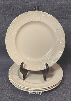 JOHNSON BROTHERS-Richmond White 4/Dinner Plates10 and 4/Salad Bowls6.25