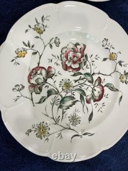 Johnson And Bros Windsor Ware JB9 12 Piece -6 Dinner Plates And 6 Bread + Butter