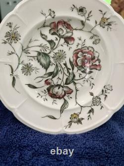Johnson And Bros Windsor Ware JB9 12 Piece -6 Dinner Plates And 6 Bread + Butter