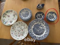 Johnson Bros 1883 Small Bowls Blue And White Chinaware
