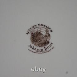 Johnson Bros Autumn Monarch Turkey Oval Serving Platter 13¾ inches