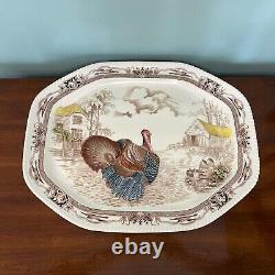 Johnson Bros BARNYARD KING 20.5 Large Turkey Serving Platter. Made In England