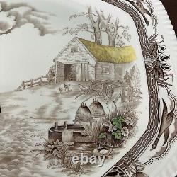 Johnson Bros BARNYARD KING 20.5 Large Turkey Serving Platter. Made In England