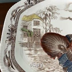 Johnson Bros BARNYARD KING 20.5 Large Turkey Serving Platter. Made In England