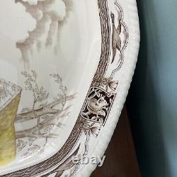 Johnson Bros BARNYARD KING 20.5 Large Turkey Serving Platter. Made In England