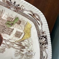 Johnson Bros BARNYARD KING 20.5 Large Turkey Serving Platter. Made In England