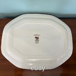 Johnson Bros BARNYARD KING 20.5 Large Turkey Serving Platter. Made In England