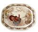 Johnson Bros Barnyard King 20.5 Large Turkey Serving Platter Vintage