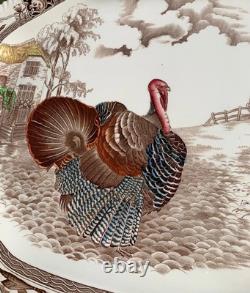 Johnson Bros BARNYARD KING 20.5 Large Turkey Serving Platter Vintage