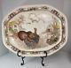 Johnson Bros Barnyard King Thanksgiving Turkey Turkey Platter 21 1/2 Inch