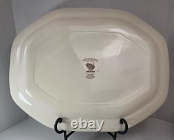 Johnson Bros Barnyard King Thanksgiving Turkey Turkey Platter 21 1/2 inch