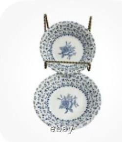 Johnson Bros Blue Rose Bouquet Dishes Set Of 42