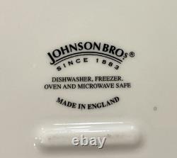 Johnson Bros. Blue Willow Heavy Rectangle Casserole Baking Dish England