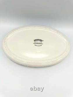 Johnson Bros Blue Willow Oval Baker, 11 3/4