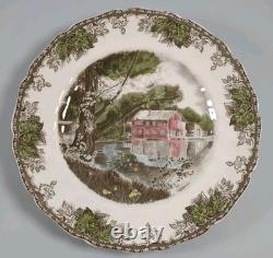 Johnson Bros China FRIENDLY VILLAGE Mixed Motifs 4-Set Buffet Dinner Plates 10