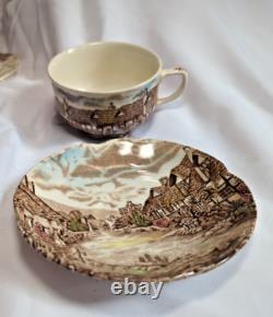 Johnson Bros China Set Olde English Countryside 29 Pieces Made In England
