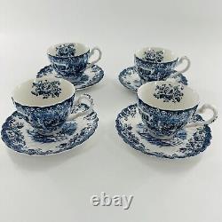 Johnson Bros Coaching Scenes Service For 4 Place Setting China England 16pcs