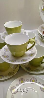 Johnson Bros Contempo Stonecraft Starlet MCM Atomic Retro Dinnerware UltraRare