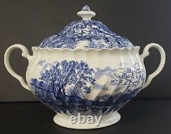 Johnson Bros Cotswold Blue Tureen