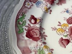 Johnson Bros Dorchester Dinner Plates Set of 4 England Floral Transferware