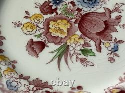 Johnson Bros Dorchester Dinner Plates Set of 4 England Floral Transferware