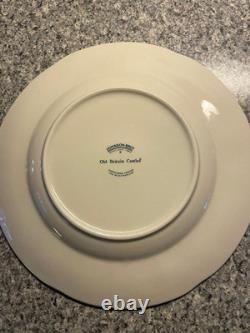 Johnson Bros England 1883 Old Britain Castles 10.5 Dinner PlateChristmas Tree