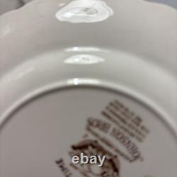 Johnson Bros. England 1940's Harvest Time Fruit Pattern Dinner Plate-Set of 26