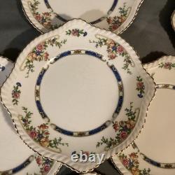 Johnson Bros. England Eastbourne (Old English) Square Salad Plate c1949 Rare 12