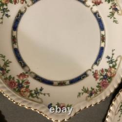 Johnson Bros. England Eastbourne (Old English) Square Salad Plate c1949 Rare 12