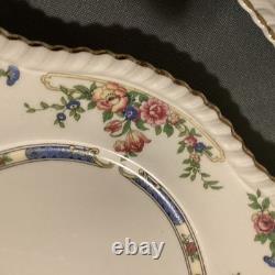 Johnson Bros. England Eastbourne (Old English) Square Salad Plate c1949 Rare 12