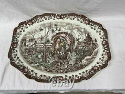 Johnson Bros England His Majesty Huge 20x 16 Oval Turkey Serving Platter