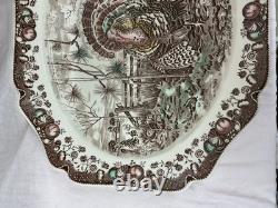 Johnson Bros England His Majesty Huge 20x 16 Oval Turkey Serving Platter