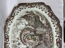Johnson Bros England His Majesty Huge 20x 16 Oval Turkey Serving Platter