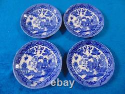 Johnson Bros England & Japan Blue Willow Lot Of 47 Pieces Very Nice Lot