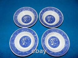 Johnson Bros England & Japan Blue Willow Lot Of 47 Pieces Very Nice Lot