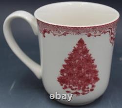 Johnson Bros England Old Britain Castles Christmas Set of 4 Mugs Cups 4