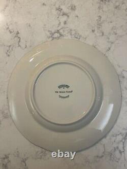 Johnson Bros. England Old Britain Castles Dinner Plates 10.5 Green Tree (2)