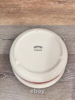 Johnson Bros England Old Britain Castles Warwick Pink Casserole Bowl 2 Qt