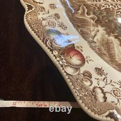 Johnson Bros England Oval Serving Platter His Majesty Huge 20 x 16 VTG